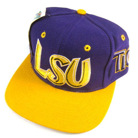 Vintage LSU Tigers Graffiti Snapback Hat