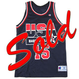 Vintage Magic Johnson USA Dream Team Champion Jersey NWT