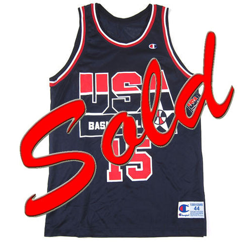 Vintage Magic Johnson USA Dream Team Champion Jersey NWT