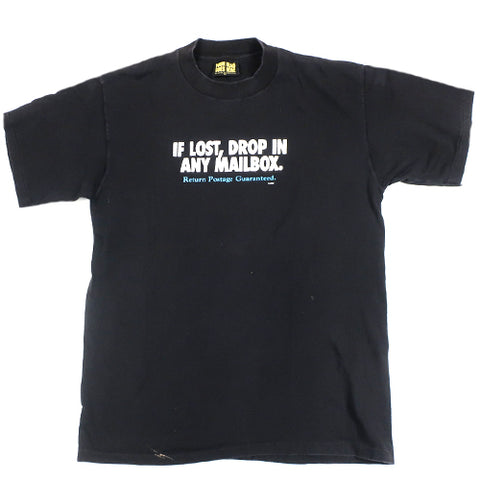 Vintage If Lost, Drop in any Mailbox T-shirt