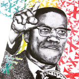 Vintage Malcolm X All Over Print T-shirt