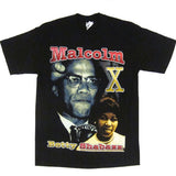 Vintage Malcolm X Betty Shabazz T-shirt