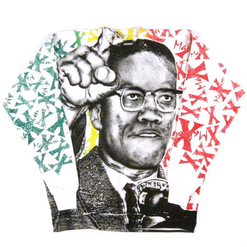 Vintage Malcolm X Crewneck Sweatshirt