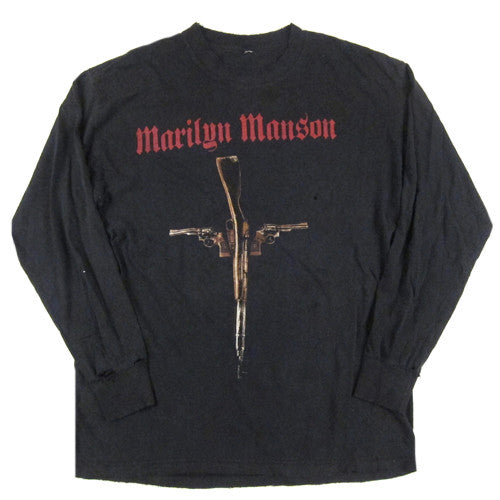 Vintage Marilyn Manson Guns God Government T-shirt