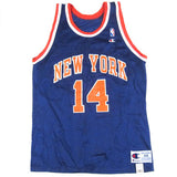 Vintage Anthony Mason New York Knicks Champion Jersey