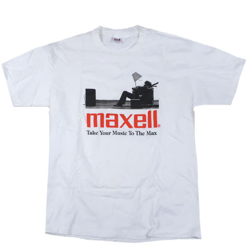 Vintage Maxell "Blown Away Guy" T-shirt