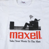 Vintage Maxell "Blown Away Guy" T-shirt