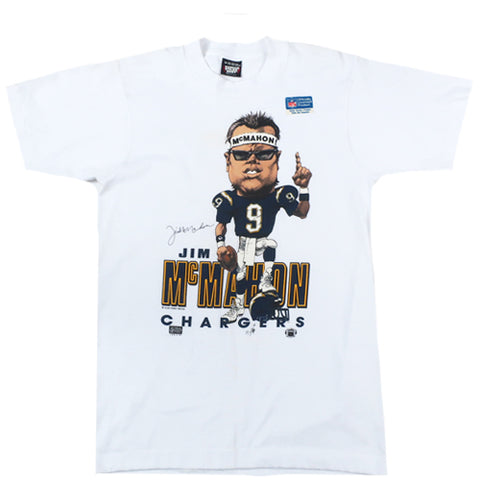 Vintage Jim McMahon Caricature T-shirt