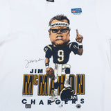 Vintage Jim McMahon Caricature T-shirt