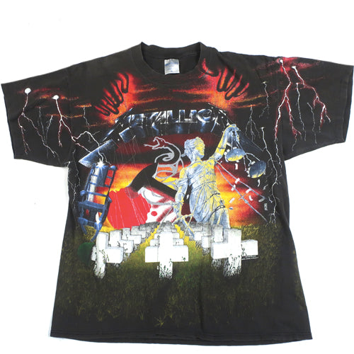 Vintage Metallica 1991 T Shirt Rock Band Tour All Over Print For All Vintage Metallica 1991 T Shirt Rock Band Tour All Over Print For All