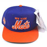 Vintage NY Mets script snapback hat NWT