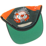 Vintage Miami Hurricanes Mascot Snapback Hat NWT