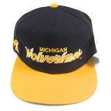 Vintage Michigan Wolverines Sports Specialties Snapback Hat NWT