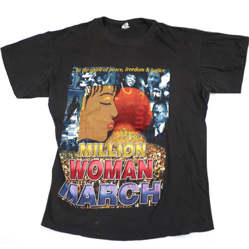 Vintage Million Woman March T-shirt