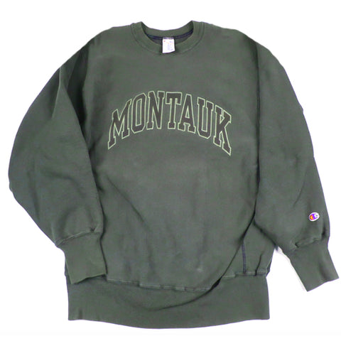 Vintage Montauk Reverse Weave Champion Sweatshirt