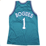 Vintage Muggsy Bogues Charlotte Hornets Champion Jersey