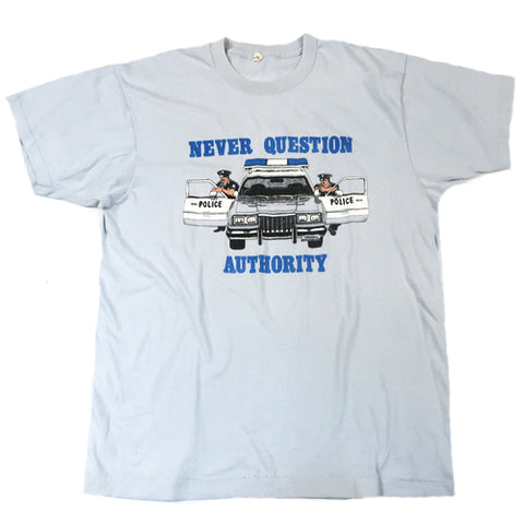 Vintage Never Trust Authority T-shirt
