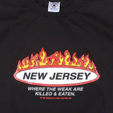 Vintage New Jersey Where the Weak are Killed and Eaten T-shirt