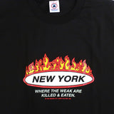Vintage New York Where the Weak are Killed and Eaten T-shirt