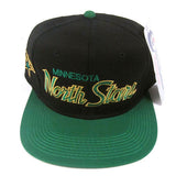 Vintage Minnesota North Stars Sports Specialties Script Snapback