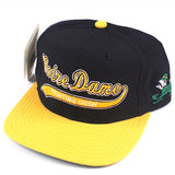 Vintage Notre Dame Starter snapback hat NWT