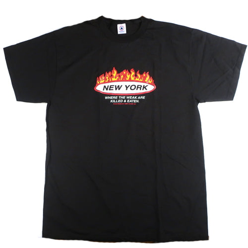 Vintage New York Where the Weak are Killed and Eaten T-shirt