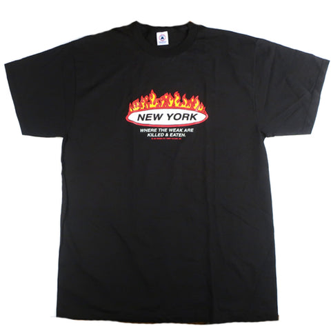 Vintage New York Where the Weak are Killed and Eaten T-shirt