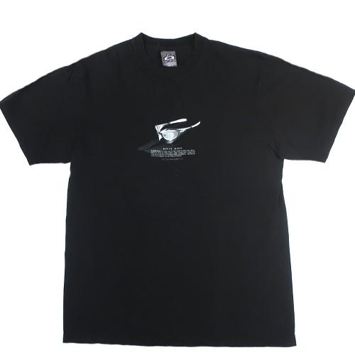 Oakley Vintage 90s Software Tag Surf Print T-Shirt Tee S