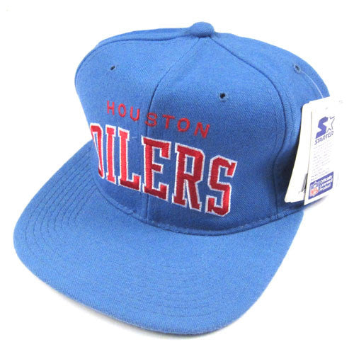 Vintage Houston Oilers Starter Snapback Hat NWT