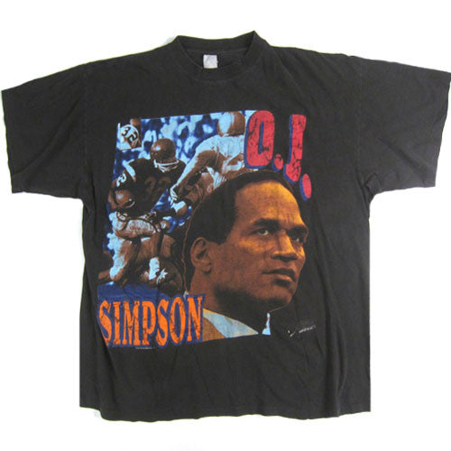 Vintage OJ Simpson Guilty or Not? T-Shirt