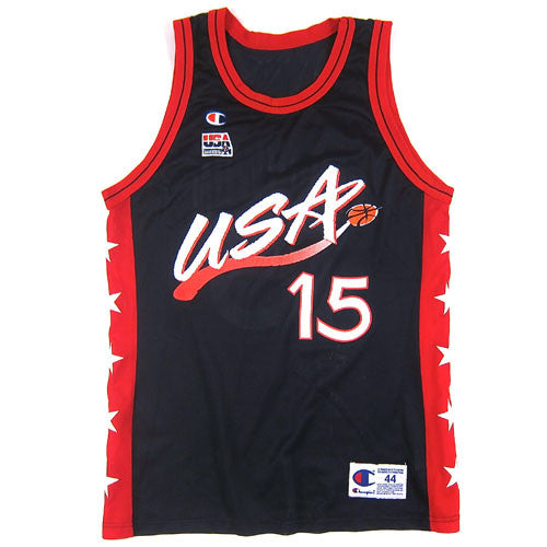 Vintage Hakeem Olajuwon 1996 USA Champion Jersey