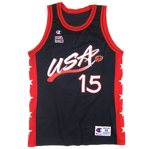 Vintage Hakeem Olajuwon 1996 USA Champion Jersey