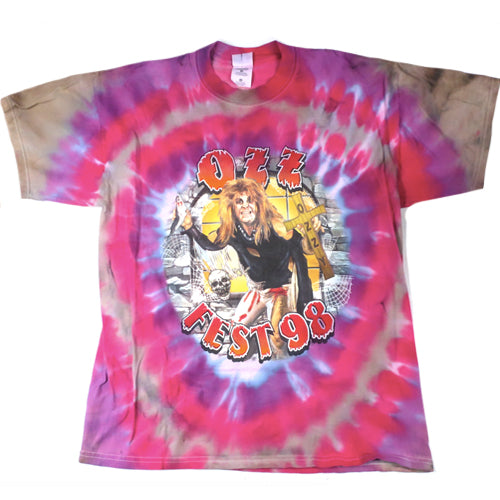 Vintage Ozzfest 1998 T-shirt Ozzy Osbourne Tie Dye 90s Rock Band