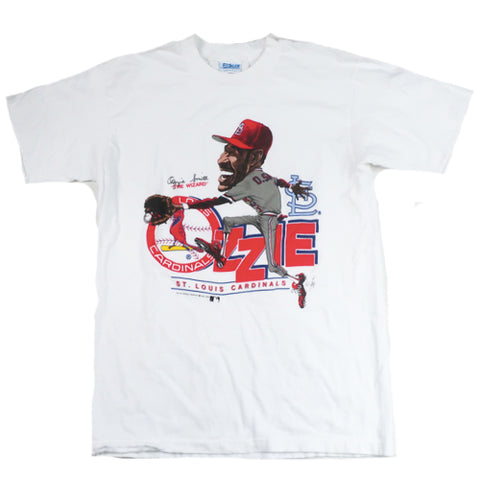 Vintage Ozzie Smith Caricature T-shirt