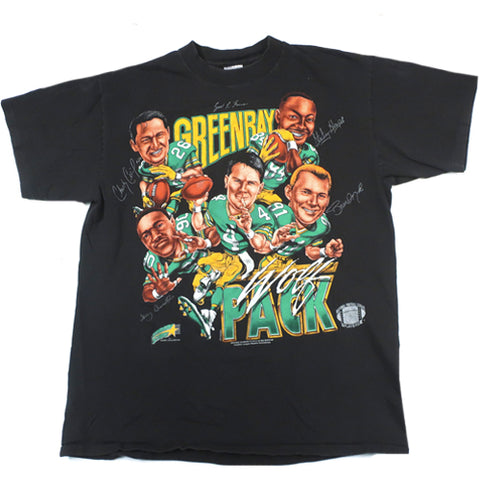 Vintage Green Packers Caricature T-shirt