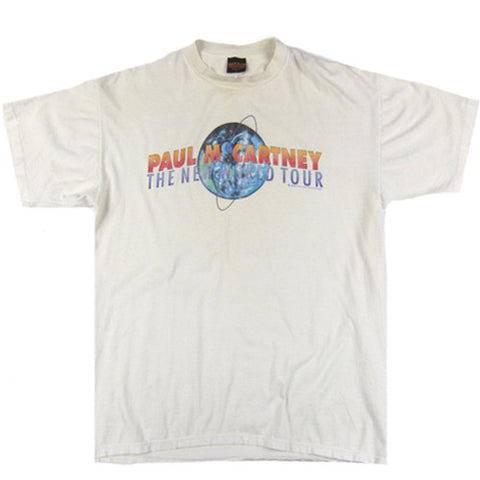Vintage Paul McCartney The New World Tour T-Shirt