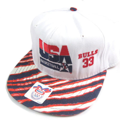 Vintage Scottie Pippen USA Dream Team Snapback Hat