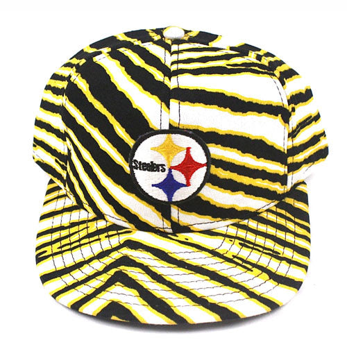 Vintage Pittsburgh Steelers Zubaz snapback hat NWT