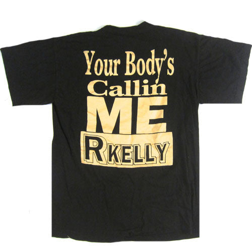 Vintage R-Kelly Your Body's Callin' Me T-shirt R&B Hip Hop Rap 1995 ...