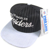 Vintage Los Angeles Raiders Script Snapback NWT