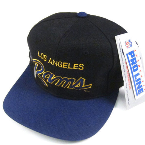 Vintage Los Angeles Rams Script Snapback NWT