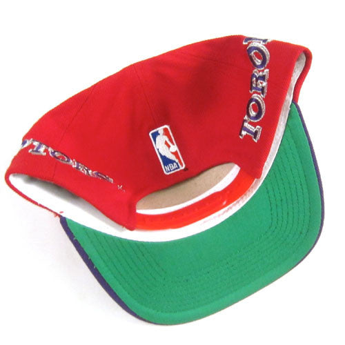 DS Vtg Toronto Raptors Snapback Hat Sports Specialties Laser Shadow Wool  Blend