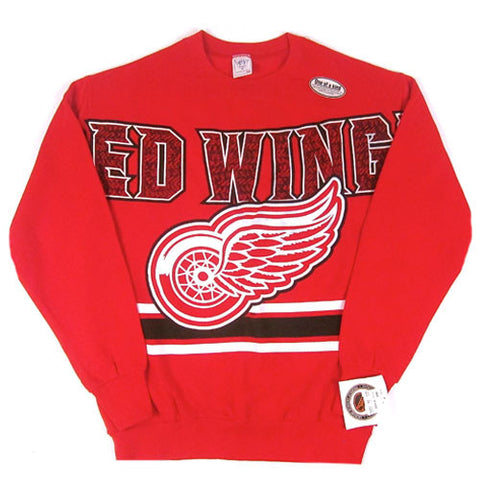 Vintage Detroit Red Wings Crewneck Sweatshirt NWT