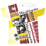 Vintage Washington Redskins Green Mann Gouveia T-shirt NWT