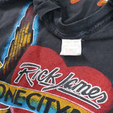 Vintage Rick James Stone City Band Tour T-shirt