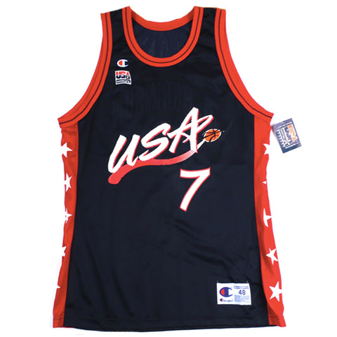Vintage David Robinson USA Dream Team Champion Jersey