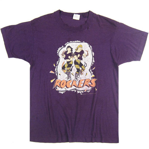 Vintage The Rockers 1989 WWF T-Shirt