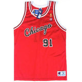 Vintage Dennis Rodman Chicago Bulls Champion Jersey