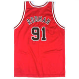 Vintage Dennis Rodman Chicago Bulls Champion Jersey