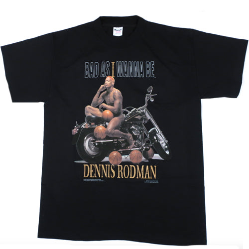 Vintage Dennis Rodman "Bad As I Wanna Be" T-Shirt